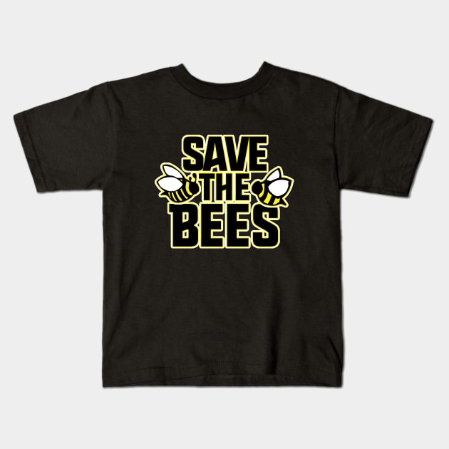 Save the BEES Kids T-Shirt by bubbsnugg